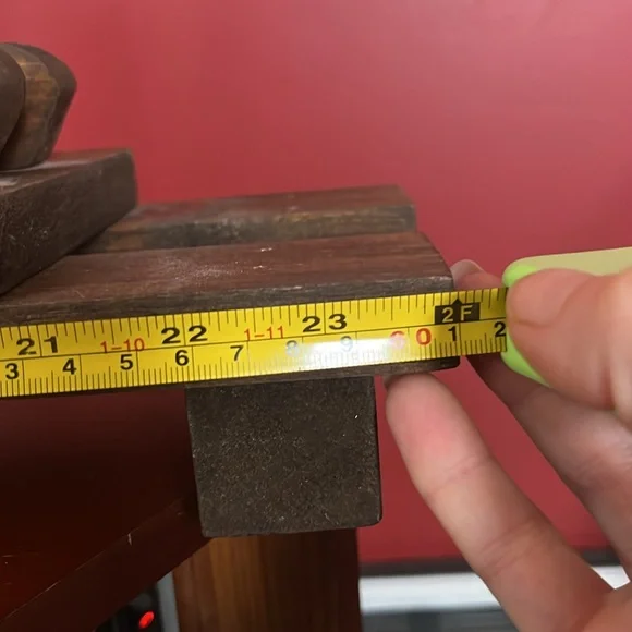 Solid wood bear bookends - Picture 4 of 16